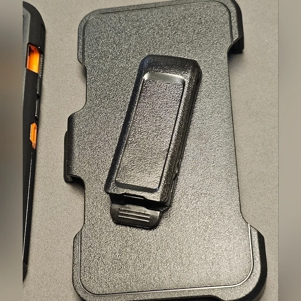 NEW Case & Holster for IPHONE 13 Pro Orange & Black